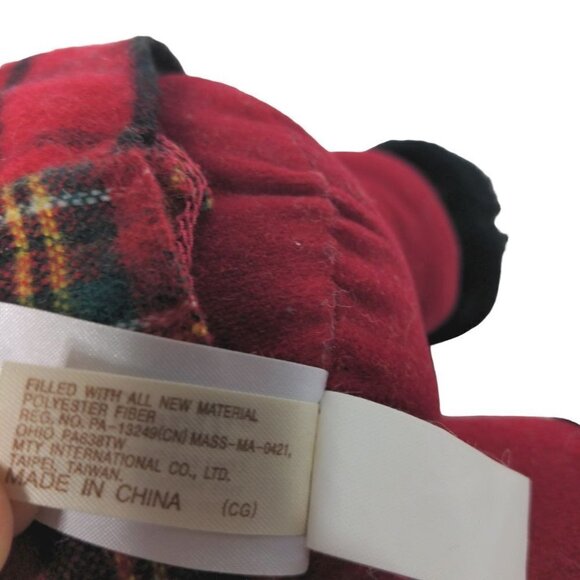 Dan Dee Snowflake Teddy Bear Female Christmas Plush Stuffed Animal 2007 13" - Picture 8 of 8